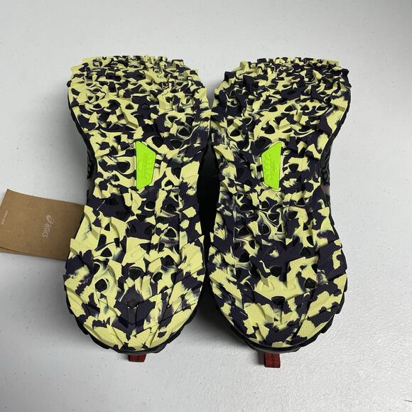 ASICS Trabuco Max Chaos Slime Brain Dead 1201A371 001 Size 7.5 Black Lime Runner main image 2